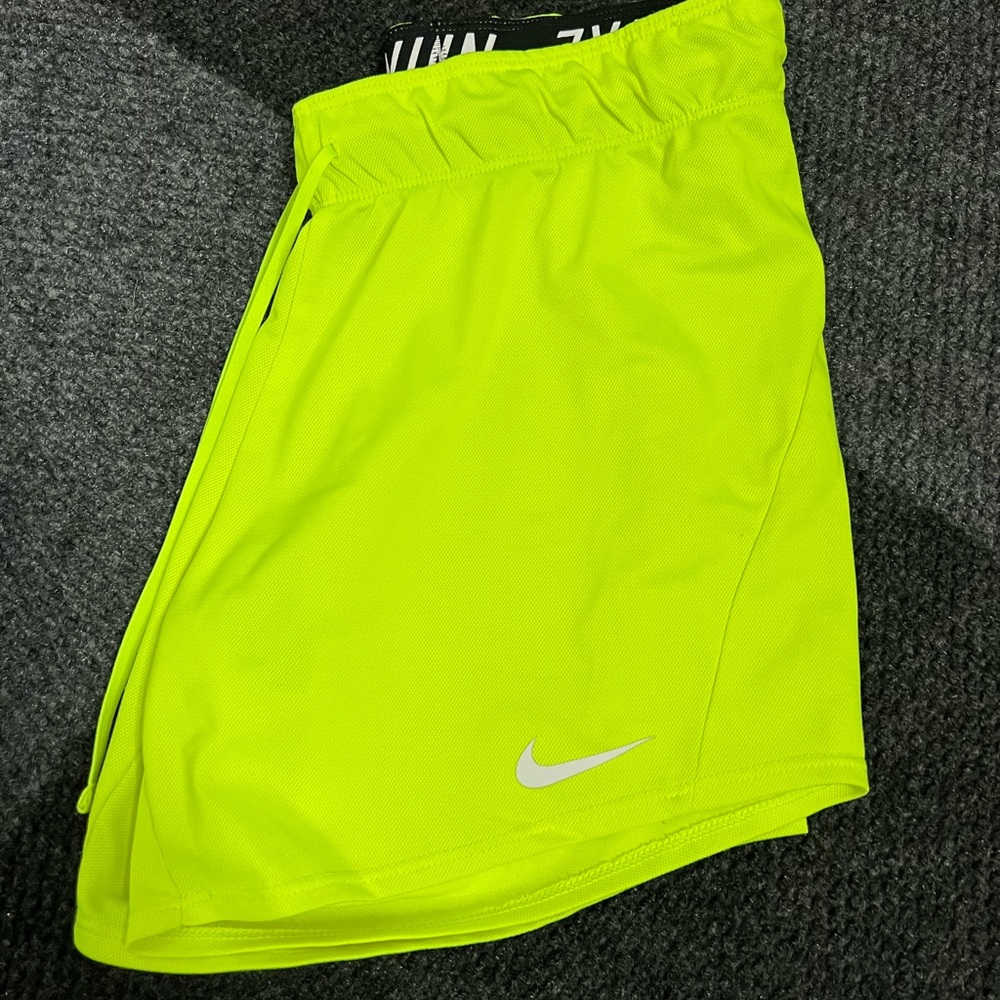 Yellow Nike Shorts